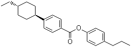 4-丙基苯基-4-反式-乙基环己基苯甲酸结构式_104633-43-4结构式