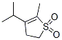 Thiophene, 2,3-dihydro-5-methyl-4-(1-methylethyl)-, 1,1-dioxide (9ci) Structure,104664-82-6Structure