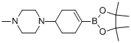 1-Methyl-4-(4-(4,4,5,5-tetramethyl-1,3,2-dioxaborolan-2-yl)cyclohex-3-enyl)piperazine Structure,1046793-62-7Structure