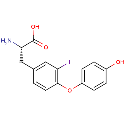 3-Iodo-l-thyronine Structure,10468-90-3Structure