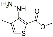 Methyl 3-hydrazino-4-methylthiophene-2-carboxylate Structure,104680-36-6Structure