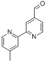 [2,2’-Bipyridine]-4-carboxaldehyde,4’-methyl- Structure,104704-09-8Structure