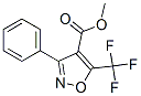 4-Isoxazolecarboxylicacid,3-phenyl-5-(trifluoromethyl)-,methylester(9ci) Structure,104721-33-7Structure