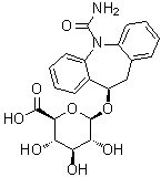 (R)-10-单羟基-10,11-二氢卡马西平O-beta-D-葡糖苷酸钠盐结构式_104746-01-2结构式