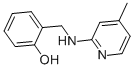 2-{[(4-Methyl-2-pyridinyl)amino]methyl}phenol Structure,104768-35-6Structure