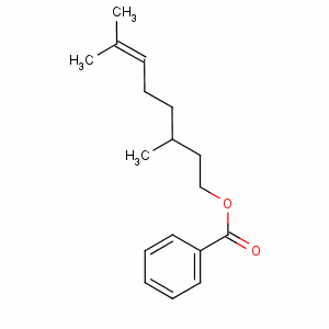 3,7-二甲基-6-辛烯-1-醇结构式_10482-77-6结构式