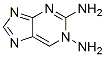 1H-嘌呤-1,2-二胺(9ci)结构式_104942-58-7结构式