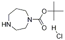 [1,4]Diazepane-1-carboxylic acid tert-butyl ester hydrochloride Structure,1049743-87-4Structure