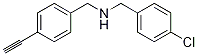 N-(4-chlorobenzyl)-1-(4-ethynylphenyl)methanamine Structure,1049809-94-0Structure