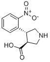 Trans-4-(2-nitrophenyl)pyrrolidine-3-carboxylic acid Structure,1049978-00-8Structure