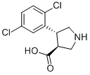 (3S,4r)-4-(2,5-dichlorophenyl)pyrrolidine-3-carboxylic acid Structure,1049978-45-1Structure