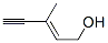 3-Methyl-2-penten-4-yn-1-ol Structure,105-29-3Structure