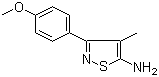 3-(4-Methoxyphenyl)-4-methylisothiazol-5-amine Structure,1050392-29-4Structure