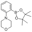 4-(2-(4,4,5,5-Tetramethyl-1,3,2-dioxaborolan-2-yl)phenyl)morpholine Structure,1050505-83-3Structure