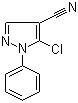 5-Chloro-1-phenyl-1h-pyrazole-4-carbonitrile Structure,1050619-81-2Structure