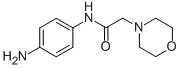 N-(4-aminophenyl)-4-morpholineacetamide Structure,105076-76-4Structure