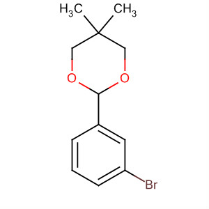 2-(3-Bromophenyl)-5,5-dimethyl-1,3-dioxane Structure,105114-60-1Structure