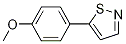 5-(4-Methoxy-phenyl)-isothiazole Structure,10514-28-0Structure