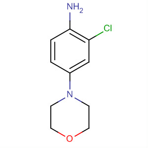 2-Chloro-4-morpholin-4-yl-phenylamine Structure,105315-95-5Structure