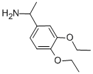 1-(3,4-二乙氧基苯基)-乙胺结构式_105321-50-4结构式