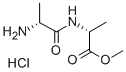 (2R)-1-{[(2r)-1-methoxy-1-oxo-2-propanyl]amino}-1-oxo-2-propanaminium chloride Structure,105328-90-3Structure