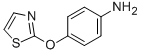 4-(2-Thiazolyloxy)benzenamine Structure,105350-49-0Structure