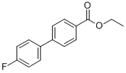 4-Biphenylcarboxylic acid,4’-fluoro-,ethyl ester (7ci,8ci) Structure,10540-36-0Structure