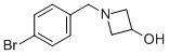 1-(4-Bromobenzyl)azetidin-3-ol Structure,1054483-33-8Structure