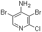 4-Pyridinamine, 3,5-dibromo-2-chloro Structure,1054484-40-0Structure