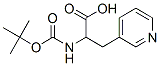 2-Tert-butoxycarbonylamino-3-pyridin-3-yl-propionic acid Structure,105454-25-9Structure