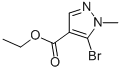 Ethyl 5-bromo-1-methyl-1H-pyrazole-4-carboxylate Structure,105486-72-4Structure