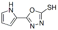 5-(1H-pyrrol-2-yl)-1,3,4-oxadiazole-2-thiol Structure,10551-16-3Structure