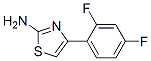 2-氨基-4-(2,4-二氟苯基)噻唑结构式_105512-80-9结构式