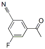 (9ci)-3-乙酰基-5-氟-苯甲腈结构式_105515-21-7结构式