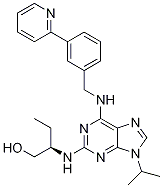 (2R)-2-[[9-(1-methylethyl)-6-[[[3-(2-pyridinyl)phenyl]methyl]amino]-9h-purin-2-yl]amino]-1-butanol Structure,1056016-18-2Structure