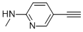 5-Ethynyl-n-methylpyridin-2-amine Structure,1056186-07-2Structure