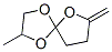 1,4,6-Trioxaspiro[4.4]nonane, 2-methyl-7-methylene- Structure,105632-19-7Structure