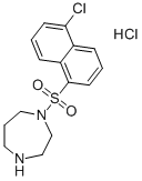 1-(5-Chloronaphthalene-1-sulfonyl)-1h-hexahydro-1,4-diazepine hydrochloride Structure,105637-50-1Structure