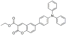 Ethyl 6-[4-(diphenylamino)phenyl]coumarin-3-carboxylate Structure,1056693-13-0Structure