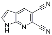 1H-pyrrolo[2,3-b]pyridine-5,6-dicarbonitrile Structure,1057077-52-7Structure