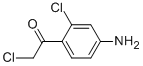 Ethanone, 1-(4-amino-2-chlorophenyl)-2-chloro-(9ci) Structure,105727-35-3Structure