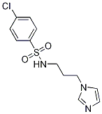 4-Chloro-n-[3-(1h-imidazol-1-yl)propyl]benzenesulfonamide Structure,105771-36-6Structure