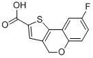 8-Fluoro-4h-thieno[3,2-c]chromene-2-carboxylicacid Structure,105799-81-3Structure