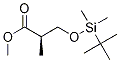 (2R)-3-{[叔丁基二甲基甲硅烷基)氧基]}-2-甲基丙酸甲酯结构式_105859-44-7结构式