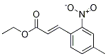 (E)-ethyl 3-(4-methyl-2-nitrophenyl)acrylate Structure,105910-05-2Structure