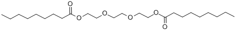 Nonanoic acid, 1,2-ethanediylbis(oxy-2,1-ethanediyl) ester Structure,106-06-9Structure