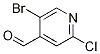 5-Bromo-2-chloroisonicotinaldehyde Structure,1060802-23-4Structure