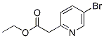 Ethyl2-(5-bromopyridin-2-yl)acetate Structure,1060814-88-1Structure