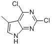 2,4-Dichloro-5-methyl-7h-pyrrolo[2,3-d]pyrimidine Structure,1060815-86-2Structure