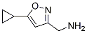 [(5-Cyclopropylisoxazol-3-yl)methyl]amine hydrochloride Structure,1060817-49-3Structure